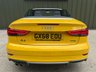USED 2018 68 AUDI A3 CABRIOLET 1.5 TFSI CoD 35 S line Convertible 2dr Petrol S Tronic Euro 6 (s/s) (150 ps) 