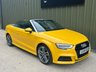 USED 2018 68 AUDI A3 CABRIOLET 1.5 TFSI CoD 35 S line Convertible 2dr Petrol S Tronic Euro 6 (s/s) (150 ps) 