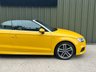 USED 2018 68 AUDI A3 CABRIOLET 1.5 TFSI CoD 35 S line Convertible 2dr Petrol S Tronic Euro 6 (s/s) (150 ps) 