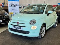 USED 2016 16 FIAT 500 1.2 ECO Pop Star Hatchback 3dr Petrol Manual Euro 6 (s/s) (69 bhp) - Low Miles with Service History! -