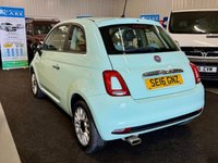 USED 2016 16 FIAT 500 1.2 ECO Pop Star Hatchback 3dr Petrol Manual Euro 6 (s/s) (69 bhp) - Low Miles with Service History! -
