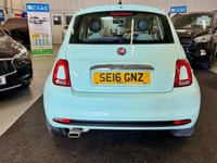 USED 2016 16 FIAT 500 1.2 ECO Pop Star Hatchback 3dr Petrol Manual Euro 6 (s/s) (69 bhp) - Low Miles with Service History! -