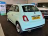USED 2016 16 FIAT 500 1.2 ECO Pop Star Hatchback 3dr Petrol Manual Euro 6 (s/s) (69 bhp) - Low Miles with Service History! -