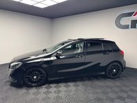 USED 2017 67 MERCEDES-BENZ A-CLASS 2.1 A200d AMG Line (Premium Plus) Hatchback 5dr Diesel 7G-DCT Euro 6 (s/s) (136 ps) PAN ROOF|BLACK PACK|REV CAM|NAV