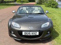 USED 2015 15 MAZDA MX-5 1.8i Sport Venture Convertible 2dr Petrol Manual Euro 5 (126 ps) RARE CREAM HEATED SEATS, TOUCH SCREEN SAT NAV, 17'' ALLOYS WITH UNIROYAL TYRES FITTED
