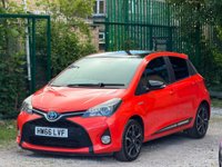 USED 2016 66 TOYOTA YARIS 1.5 VVT-h Orange Edition E-CVT Euro 6 5dr MOT APRIL 2027-HPI CLEAR