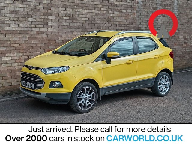 View our Ford Ecosport 1.5 TDCi Titanium SUV 5dr Diesel Manual 2WD Euro 5 (90 ps)