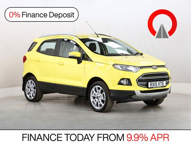View our Ford Ecosport 1.5 TDCi Titanium SUV 5dr Diesel Manual 2WD Euro 5 (90 ps)