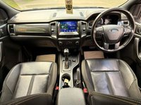 USED 2022 72 FORD RANGER 2.0 ECOBLUE WILDTRAK PICKUP DOUBLE CAB 4DR DIESEL AUTO 4WD EURO 6 (S/S) (213 PS) NAV NO VAT - 1 DIRECT COMPANY OWNER FROM NEW -  LOW MILEAGE - FULL FORD SERVICE HISTORY - JUST BEEN SERVICED - 2 KEYS - HPI CHECK ALL CLEAR - ULEZ / LEZ / CAZ COMPLIANT - STUNNING METALLIC GREY PAINTWORK - WILDTRACK BODY STYLING - SAT NAV - CAR PLAY - ANDRIOD AUTO - REVERSE CAMERA - LEATHERS INTERIOR - CRUISE CONTROL - BI XENON HEADLIGHTS - HYDROLIC LIFT - HEATED MIRRORS - FINANCE AVAILABLE - ZERO DEPOSIT OFFERS - ALL VANS/CARS WELCOME IN PART-EXCHANGE, ANY AGE, ANY MILEAGE, ANY CONDITION