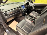 USED 2022 72 FORD RANGER 2.0 ECOBLUE WILDTRAK PICKUP DOUBLE CAB 4DR DIESEL AUTO 4WD EURO 6 (S/S) (213 PS) NAV NO VAT - 1 DIRECT COMPANY OWNER FROM NEW -  LOW MILEAGE - FULL FORD SERVICE HISTORY - JUST BEEN SERVICED - 2 KEYS - HPI CHECK ALL CLEAR - ULEZ / LEZ / CAZ COMPLIANT - STUNNING METALLIC GREY PAINTWORK - WILDTRACK BODY STYLING - SAT NAV - CAR PLAY - ANDRIOD AUTO - REVERSE CAMERA - LEATHERS INTERIOR - CRUISE CONTROL - BI XENON HEADLIGHTS - HYDROLIC LIFT - HEATED MIRRORS - FINANCE AVAILABLE - ZERO DEPOSIT OFFERS - ALL VANS/CARS WELCOME IN PART-EXCHANGE, ANY AGE, ANY MILEAGE, ANY CONDITION