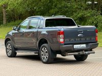 USED 2022 72 FORD RANGER 2.0 ECOBLUE WILDTRAK PICKUP DOUBLE CAB 4DR DIESEL AUTO 4WD EURO 6 (S/S) (213 PS) NAV NO VAT - 1 DIRECT COMPANY OWNER FROM NEW -  LOW MILEAGE - FULL FORD SERVICE HISTORY - JUST BEEN SERVICED - 2 KEYS - HPI CHECK ALL CLEAR - ULEZ / LEZ / CAZ COMPLIANT - STUNNING METALLIC GREY PAINTWORK - WILDTRACK BODY STYLING - SAT NAV - CAR PLAY - ANDRIOD AUTO - REVERSE CAMERA - LEATHERS INTERIOR - CRUISE CONTROL - BI XENON HEADLIGHTS - HYDROLIC LIFT - HEATED MIRRORS - FINANCE AVAILABLE - ZERO DEPOSIT OFFERS - ALL VANS/CARS WELCOME IN PART-EXCHANGE, ANY AGE, ANY MILEAGE, ANY CONDITION