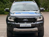 USED 2022 72 FORD RANGER 2.0 ECOBLUE WILDTRAK PICKUP DOUBLE CAB 4DR DIESEL AUTO 4WD EURO 6 (S/S) (213 PS) NAV NO VAT - 1 DIRECT COMPANY OWNER FROM NEW -  LOW MILEAGE - FULL FORD SERVICE HISTORY - JUST BEEN SERVICED - 2 KEYS - HPI CHECK ALL CLEAR - ULEZ / LEZ / CAZ COMPLIANT - STUNNING METALLIC GREY PAINTWORK - WILDTRACK BODY STYLING - SAT NAV - CAR PLAY - ANDRIOD AUTO - REVERSE CAMERA - LEATHERS INTERIOR - CRUISE CONTROL - BI XENON HEADLIGHTS - HYDROLIC LIFT - HEATED MIRRORS - FINANCE AVAILABLE - ZERO DEPOSIT OFFERS - ALL VANS/CARS WELCOME IN PART-EXCHANGE, ANY AGE, ANY MILEAGE, ANY CONDITION
