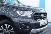USED 2022 72 FORD RANGER 2.0 ECOBLUE WILDTRAK PICKUP DOUBLE CAB 4DR DIESEL AUTO 4WD EURO 6 (S/S) (213 PS) NAV NO VAT - 1 DIRECT COMPANY OWNER FROM NEW -  LOW MILEAGE - FULL FORD SERVICE HISTORY - JUST BEEN SERVICED - 2 KEYS - HPI CHECK ALL CLEAR - ULEZ / LEZ / CAZ COMPLIANT - STUNNING METALLIC GREY PAINTWORK - WILDTRACK BODY STYLING - SAT NAV - CAR PLAY - ANDRIOD AUTO - REVERSE CAMERA - LEATHERS INTERIOR - CRUISE CONTROL - BI XENON HEADLIGHTS - HYDROLIC LIFT - HEATED MIRRORS - FINANCE AVAILABLE - ZERO DEPOSIT OFFERS - ALL VANS/CARS WELCOME IN PART-EXCHANGE, ANY AGE, ANY MILEAGE, ANY CONDITION