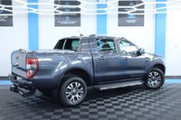 USED 2022 72 FORD RANGER 2.0 ECOBLUE WILDTRAK PICKUP DOUBLE CAB 4DR DIESEL AUTO 4WD EURO 6 (S/S) (213 PS) NAV NO VAT - 1 DIRECT COMPANY OWNER FROM NEW -  LOW MILEAGE - FULL FORD SERVICE HISTORY - JUST BEEN SERVICED - 2 KEYS - HPI CHECK ALL CLEAR - ULEZ / LEZ / CAZ COMPLIANT - STUNNING METALLIC GREY PAINTWORK - WILDTRACK BODY STYLING - SAT NAV - CAR PLAY - ANDRIOD AUTO - REVERSE CAMERA - LEATHERS INTERIOR - CRUISE CONTROL - BI XENON HEADLIGHTS - HYDROLIC LIFT - HEATED MIRRORS - FINANCE AVAILABLE - ZERO DEPOSIT OFFERS - ALL VANS/CARS WELCOME IN PART-EXCHANGE, ANY AGE, ANY MILEAGE, ANY CONDITION