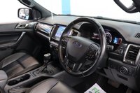 USED 2022 72 FORD RANGER 2.0 ECOBLUE WILDTRAK PICKUP DOUBLE CAB 4DR DIESEL AUTO 4WD EURO 6 (S/S) (213 PS) NAV NO VAT - 1 DIRECT COMPANY OWNER FROM NEW -  LOW MILEAGE - FULL FORD SERVICE HISTORY - JUST BEEN SERVICED - 2 KEYS - HPI CHECK ALL CLEAR - ULEZ / LEZ / CAZ COMPLIANT - STUNNING METALLIC GREY PAINTWORK - WILDTRACK BODY STYLING - SAT NAV - CAR PLAY - ANDRIOD AUTO - REVERSE CAMERA - LEATHERS INTERIOR - CRUISE CONTROL - BI XENON HEADLIGHTS - HYDROLIC LIFT - HEATED MIRRORS - FINANCE AVAILABLE - ZERO DEPOSIT OFFERS - ALL VANS/CARS WELCOME IN PART-EXCHANGE, ANY AGE, ANY MILEAGE, ANY CONDITION