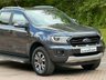 USED 2022 72 FORD RANGER 2.0 ECOBLUE WILDTRAK PICKUP DOUBLE CAB 4DR DIESEL AUTO 4WD EURO 6 (S/S) (213 PS) NAV NO VAT - 1 DIRECT COMPANY OWNER FROM NEW -  LOW MILEAGE - FULL FORD SERVICE HISTORY - JUST BEEN SERVICED - 2 KEYS - HPI CHECK ALL CLEAR - ULEZ / LEZ / CAZ COMPLIANT - STUNNING METALLIC GREY PAINTWORK - WILDTRACK BODY STYLING - SAT NAV - CAR PLAY - ANDRIOD AUTO - REVERSE CAMERA - LEATHERS INTERIOR - CRUISE CONTROL - BI XENON HEADLIGHTS - HYDROLIC LIFT - HEATED MIRRORS - FINANCE AVAILABLE - ZERO DEPOSIT OFFERS - ALL VANS/CARS WELCOME IN PART-EXCHANGE, ANY AGE, ANY MILEAGE, ANY CONDITION