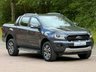 USED 2022 72 FORD RANGER 2.0 ECOBLUE WILDTRAK PICKUP DOUBLE CAB 4DR DIESEL AUTO 4WD EURO 6 (S/S) (213 PS) NAV NO VAT - 1 DIRECT COMPANY OWNER FROM NEW -  LOW MILEAGE - FULL FORD SERVICE HISTORY - JUST BEEN SERVICED - 2 KEYS - HPI CHECK ALL CLEAR - ULEZ / LEZ / CAZ COMPLIANT - STUNNING METALLIC GREY PAINTWORK - WILDTRACK BODY STYLING - SAT NAV - CAR PLAY - ANDRIOD AUTO - REVERSE CAMERA - LEATHERS INTERIOR - CRUISE CONTROL - BI XENON HEADLIGHTS - HYDROLIC LIFT - HEATED MIRRORS - FINANCE AVAILABLE - ZERO DEPOSIT OFFERS - ALL VANS/CARS WELCOME IN PART-EXCHANGE, ANY AGE, ANY MILEAGE, ANY CONDITION