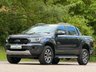 USED 2022 72 FORD RANGER 2.0 ECOBLUE WILDTRAK PICKUP DOUBLE CAB 4DR DIESEL AUTO 4WD EURO 6 (S/S) (213 PS) NAV NO VAT - 1 DIRECT COMPANY OWNER FROM NEW -  LOW MILEAGE - FULL FORD SERVICE HISTORY - JUST BEEN SERVICED - 2 KEYS - HPI CHECK ALL CLEAR - ULEZ / LEZ / CAZ COMPLIANT - STUNNING METALLIC GREY PAINTWORK - WILDTRACK BODY STYLING - SAT NAV - CAR PLAY - ANDRIOD AUTO - REVERSE CAMERA - LEATHERS INTERIOR - CRUISE CONTROL - BI XENON HEADLIGHTS - HYDROLIC LIFT - HEATED MIRRORS - FINANCE AVAILABLE - ZERO DEPOSIT OFFERS - ALL VANS/CARS WELCOME IN PART-EXCHANGE, ANY AGE, ANY MILEAGE, ANY CONDITION