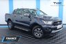 USED 2022 72 FORD RANGER 2.0 ECOBLUE WILDTRAK PICKUP DOUBLE CAB 4DR DIESEL AUTO 4WD EURO 6 (S/S) (213 PS) NAV NO VAT - 1 DIRECT COMPANY OWNER FROM NEW -  LOW MILEAGE - FULL FORD SERVICE HISTORY - JUST BEEN SERVICED - 2 KEYS - HPI CHECK ALL CLEAR - ULEZ / LEZ / CAZ COMPLIANT - STUNNING METALLIC GREY PAINTWORK - WILDTRACK BODY STYLING - SAT NAV - CAR PLAY - ANDRIOD AUTO - REVERSE CAMERA - LEATHERS INTERIOR - CRUISE CONTROL - BI XENON HEADLIGHTS - HYDROLIC LIFT - HEATED MIRRORS - FINANCE AVAILABLE - ZERO DEPOSIT OFFERS - ALL VANS/CARS WELCOME IN PART-EXCHANGE, ANY AGE, ANY MILEAGE, ANY CONDITION