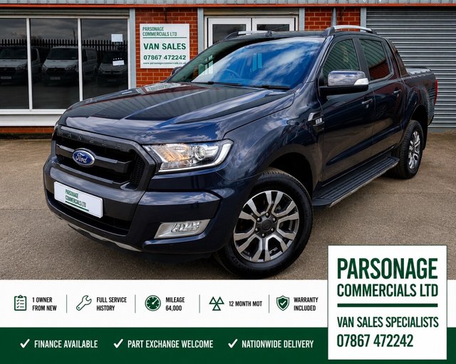 View our Ford Ranger 3.2 TDCi Wildtrak Pickup Double Cab 4dr Diesel Manual 4WD Euro 5 (s/s) (200 ps)