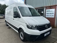 USED 2022 22 VOLKSWAGEN CRAFTER 2.0 TDI CR35 Startline Panel Van 5dr Diesel Automatic FWD LWB High Roof Euro 6 (s/s) (140 ps) AIR CON, LWB, AUTOMATIC
