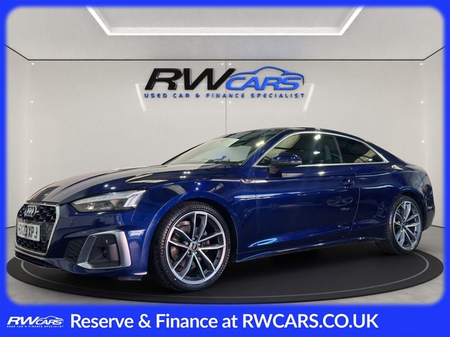 View our Audi A5 2.0 TFSI 35 S line Coupe 2dr Petrol S Tronic Euro 6 (s/s) (150 ps)