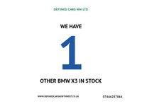USED 2014 63 BMW X3 2.0 20d M Sport SUV 5dr Diesel Auto xDrive Euro 5 (s/s) (184 ps) **EXTENDED WARRANTY+BREAKDOWN COVER