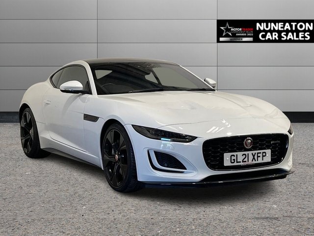 2021 21 JAGUAR F-TYPE 2.0i R-Dynamic Coupe 2dr Petrol Auto Euro 6 (s/s) (300 ps) PANORAMIC GLASS ROOF