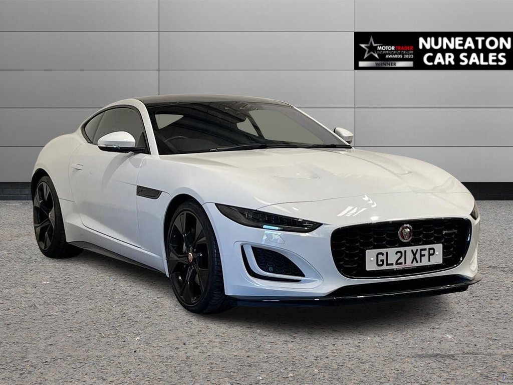 USED 2021 21 JAGUAR F-TYPE 2.0i R-Dynamic Coupe 2dr Petrol Auto Euro 6 (s/s) (300 ps) PANORAMIC GLASS ROOF