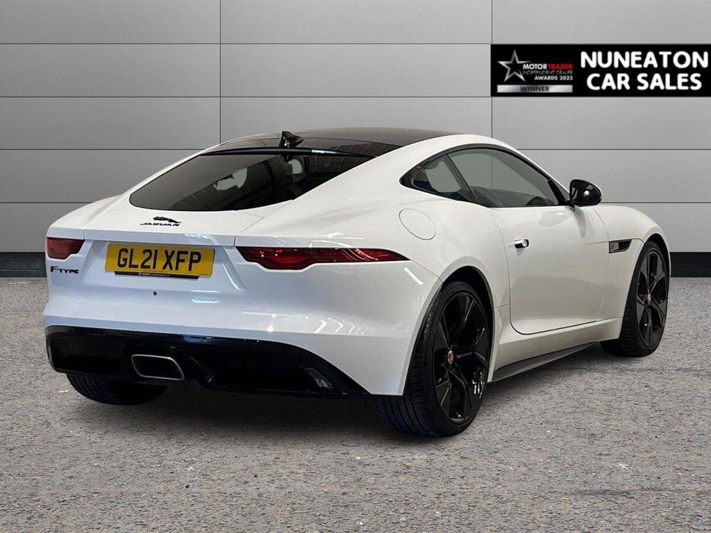USED 2021 21 JAGUAR F-TYPE 2.0i R-Dynamic Coupe 2dr Petrol Auto Euro 6 (s/s) (300 ps) PANORAMIC GLASS ROOF