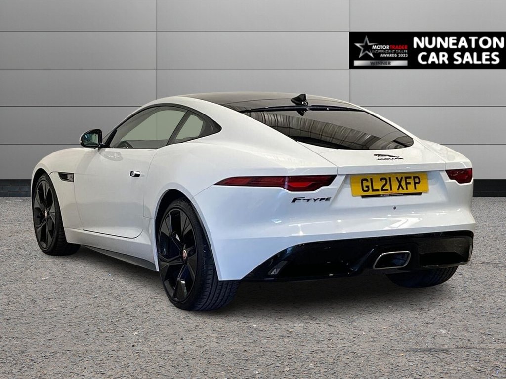 USED 2021 21 JAGUAR F-TYPE 2.0i R-Dynamic Coupe 2dr Petrol Auto Euro 6 (s/s) (300 ps) PANORAMIC GLASS ROOF