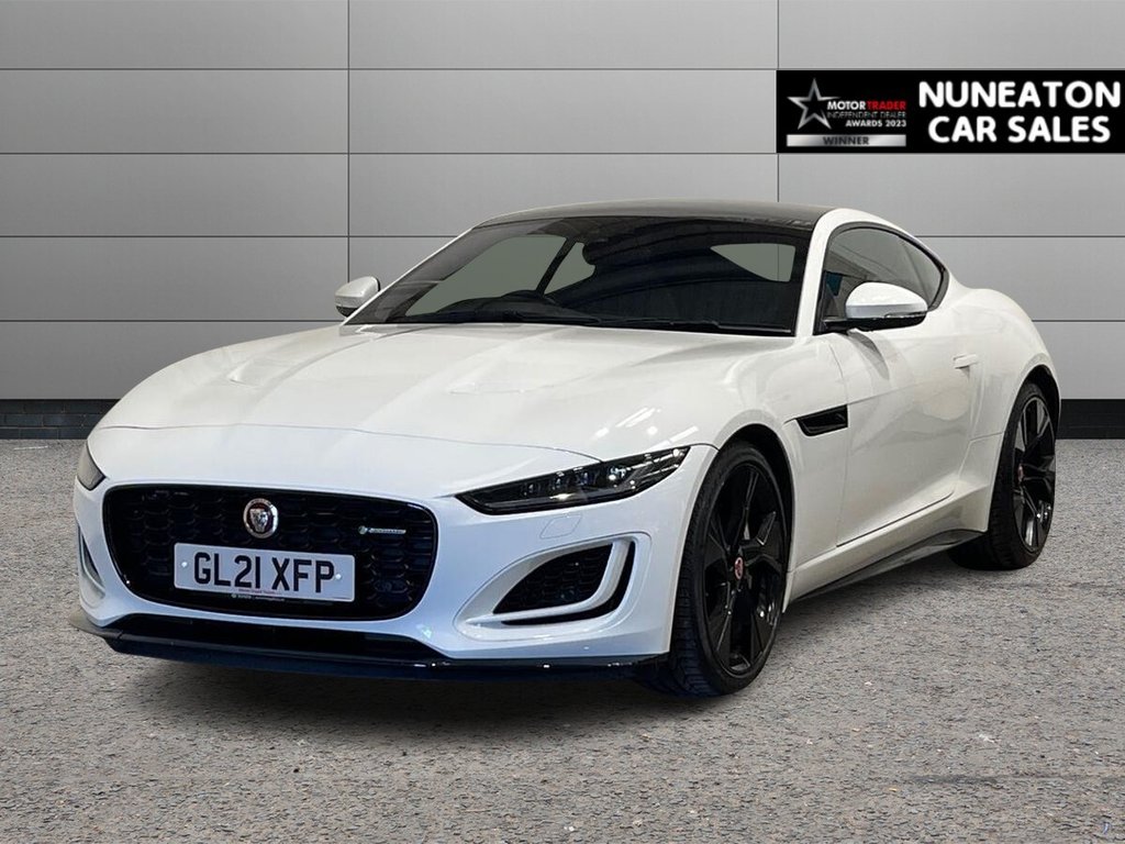 USED 2021 21 JAGUAR F-TYPE 2.0i R-Dynamic Coupe 2dr Petrol Auto Euro 6 (s/s) (300 ps) PANORAMIC GLASS ROOF
