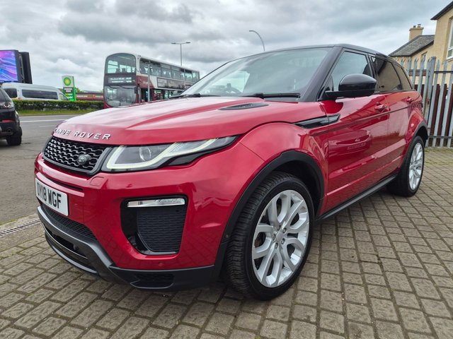 View our LAND ROVER RANGE ROVER EVOQUE