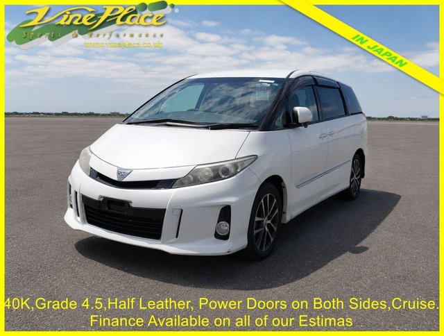 View our Toyota Estima 2.4 Aeras Premium Edition, Auto, 7 Seats, Sunroof, 40K Miles, Grade 4.5.