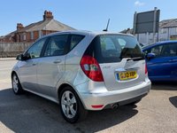 USED 2012 12 MERCEDES-BENZ A-CLASS 2.0 A160 CDI Avantgarde SE Hatchback 5dr Diesel CVT (142 g/km, 82 bhp) LOW MILEAGE AUTOMATIC A160 + SERVICE HISTORY + FRESH SERVICE + NEW MOT + CLEAN CONDITION THROUGHOUT + METALLIC SILVER COLOUR + SPEC INCLUDES CD/ RADIO, PART LEATHER INTERIOR, ALLOY WHEELS, FRONT FOGLIGHTS, REMOTE LOCKING, ELECTRIC WINDOWS AND MIRRORS + 3 MONTHS WARRANTY + 12 MONTHS AA BREAKDOWN COVER INCLUDED
