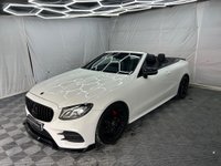 USED 2018 67 MERCEDES-BENZ E CLASS 2.0 E220d AMG Line (Premium) Cabriolet G-Tronic+ Euro 6 (s/s) 2dr DASH+BODYKIT+LOW MILES+SPEC!