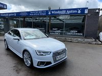 USED 2019 69 AUDI A4 2.0 TDI 35 S line Saloon 4dr Diesel S Tronic Euro 6 (s/s) (150 ps) 