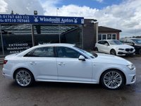 USED 2019 69 AUDI A4 2.0 TDI 35 S line Saloon 4dr Diesel S Tronic Euro 6 (s/s) (150 ps) 