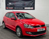 USED 2011 61 VOLKSWAGEN POLO 1.4 Match Hatchback 3dr Petrol Manual Euro 5 (85 ps) HPI CLEARED, LOW CO2 EMISSION