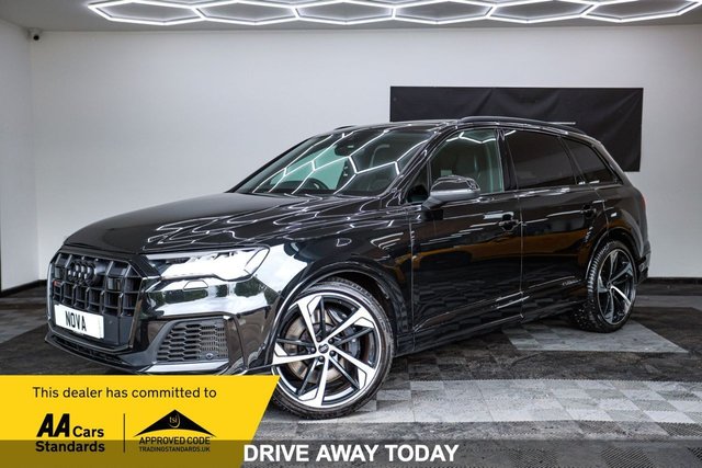 View our Audi Sq7 4.0 TFSI V8 Black Edition SUV 5dr Petrol Tiptronic quattro Euro 6 (s/s) (507 ps)