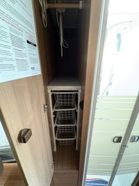 USED 2019 19 ADRIA CORAL 670 SL AXESS 4 Belt - 3 Berth - End Fixed Singles Over Storage 