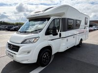 USED 2019 19 ADRIA CORAL 670 SL AXESS 4 Belt - 3 Berth - End Fixed Singles Over Storage 