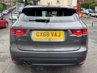 USED 2018 68 JAGUAR F-PACE 2.0 D180 R-Sport SUV 5dr Diesel Auto AWD Euro 6 (s/s) (180 ps) AUTO -- 4WD -- FULL SERVICE HISTORY -- HEATED LEATHER -- 19inch ALLOYS -- SAT NAV