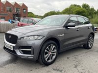 USED 2018 68 JAGUAR F-PACE 2.0 D180 R-Sport SUV 5dr Diesel Auto AWD Euro 6 (s/s) (180 ps) AUTO -- 4WD -- FULL SERVICE HISTORY -- HEATED LEATHER -- 19inch ALLOYS -- SAT NAV