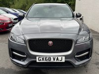 USED 2018 68 JAGUAR F-PACE 2.0 D180 R-Sport SUV 5dr Diesel Auto AWD Euro 6 (s/s) (180 ps) AUTO -- 4WD -- FULL SERVICE HISTORY -- HEATED LEATHER -- 19inch ALLOYS -- SAT NAV