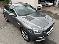 USED 2018 68 JAGUAR F-PACE 2.0 D180 R-Sport SUV 5dr Diesel Auto AWD Euro 6 (s/s) (180 ps) AUTO -- 4WD -- FULL SERVICE HISTORY -- HEATED LEATHER -- 19inch ALLOYS -- SAT NAV