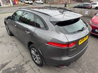 USED 2018 68 JAGUAR F-PACE 2.0 D180 R-Sport SUV 5dr Diesel Auto AWD Euro 6 (s/s) (180 ps) AUTO -- 4WD -- FULL SERVICE HISTORY -- HEATED LEATHER -- 19inch ALLOYS -- SAT NAV