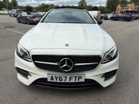 USED 2017 67 MERCEDES-BENZ E-CLASS 3.0 E350d V6 AMG Line (Premium Plus) Coupe 2dr Diesel G-Tronic+ 4MATIC Euro 6 (s/s) (258 ps) HEATED LEATHER, REVERSE CAM, USB