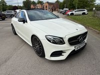 USED 2017 67 MERCEDES-BENZ E-CLASS 3.0 E350d V6 AMG Line (Premium Plus) Coupe 2dr Diesel G-Tronic+ 4MATIC Euro 6 (s/s) (258 ps) HEATED LEATHER, REVERSE CAM, USB