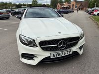 USED 2017 67 MERCEDES-BENZ E-CLASS 3.0 E350d V6 AMG Line (Premium Plus) Coupe 2dr Diesel G-Tronic+ 4MATIC Euro 6 (s/s) (258 ps) HEATED LEATHER, REVERSE CAM, USB